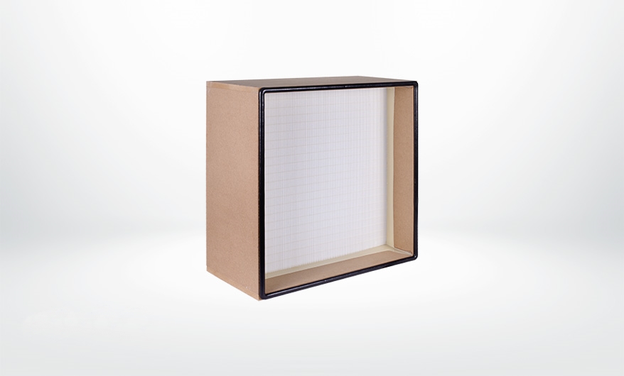 292 Mm Mdf Kasa Düz Pile Hepa Filtre